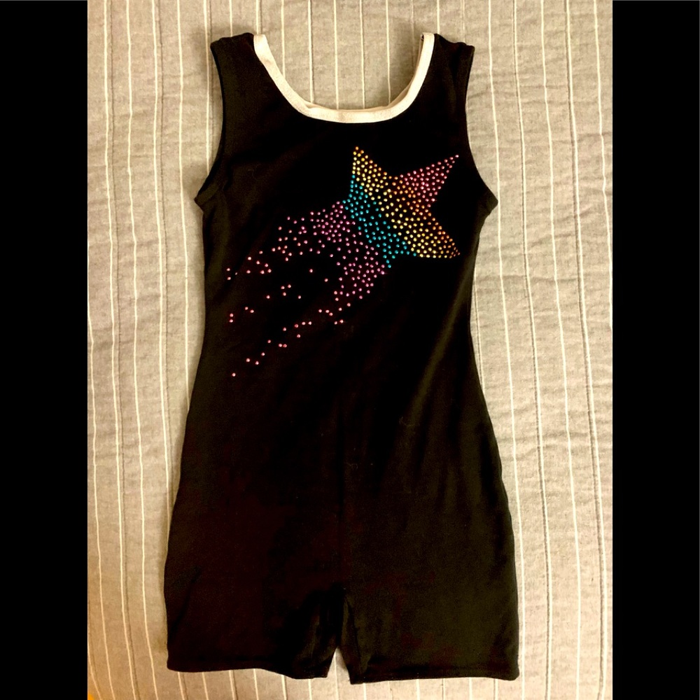 Size 8/10 Moret girls gymnastics leotard